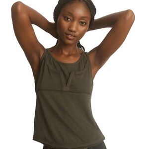 Anthropologie Pilcro Dark Green Tank Top - Size XSmall